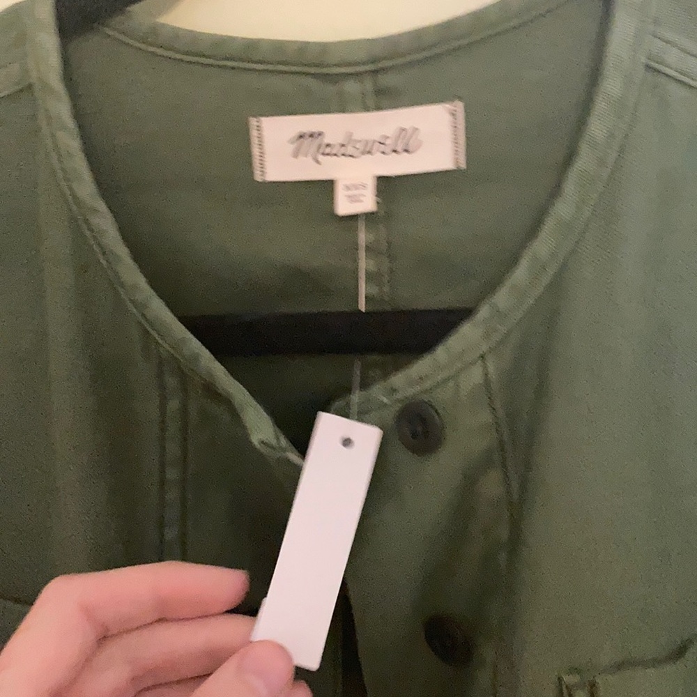Madewell green jacket XXS - Picture 4 of 5